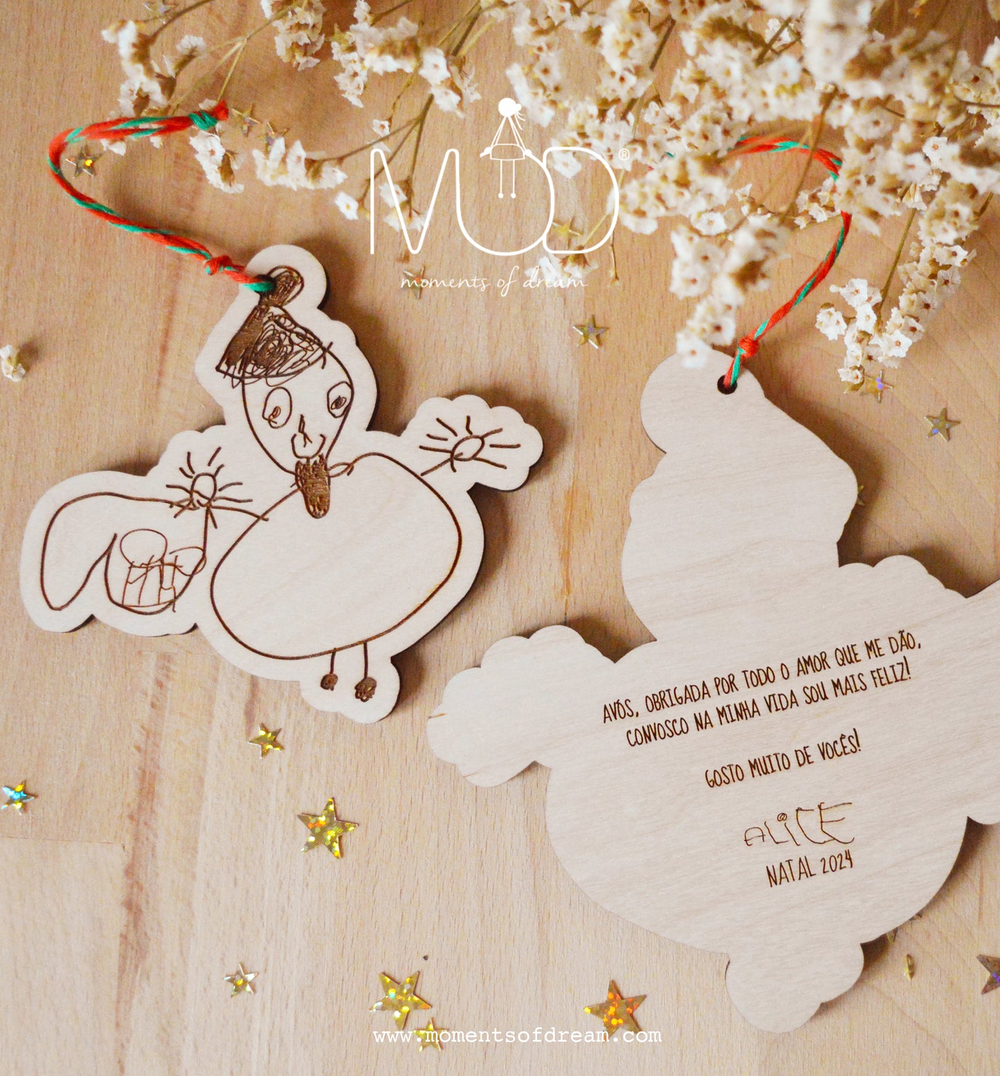 * Natal'24 * - Enfeites Desenho