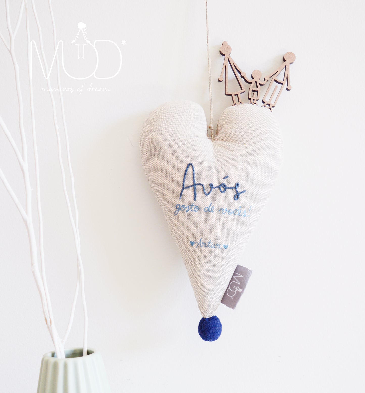 Corações " with <3 " - Especial Avós