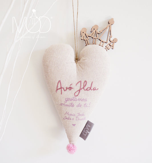 Corações " with <3 " - Especial Avós