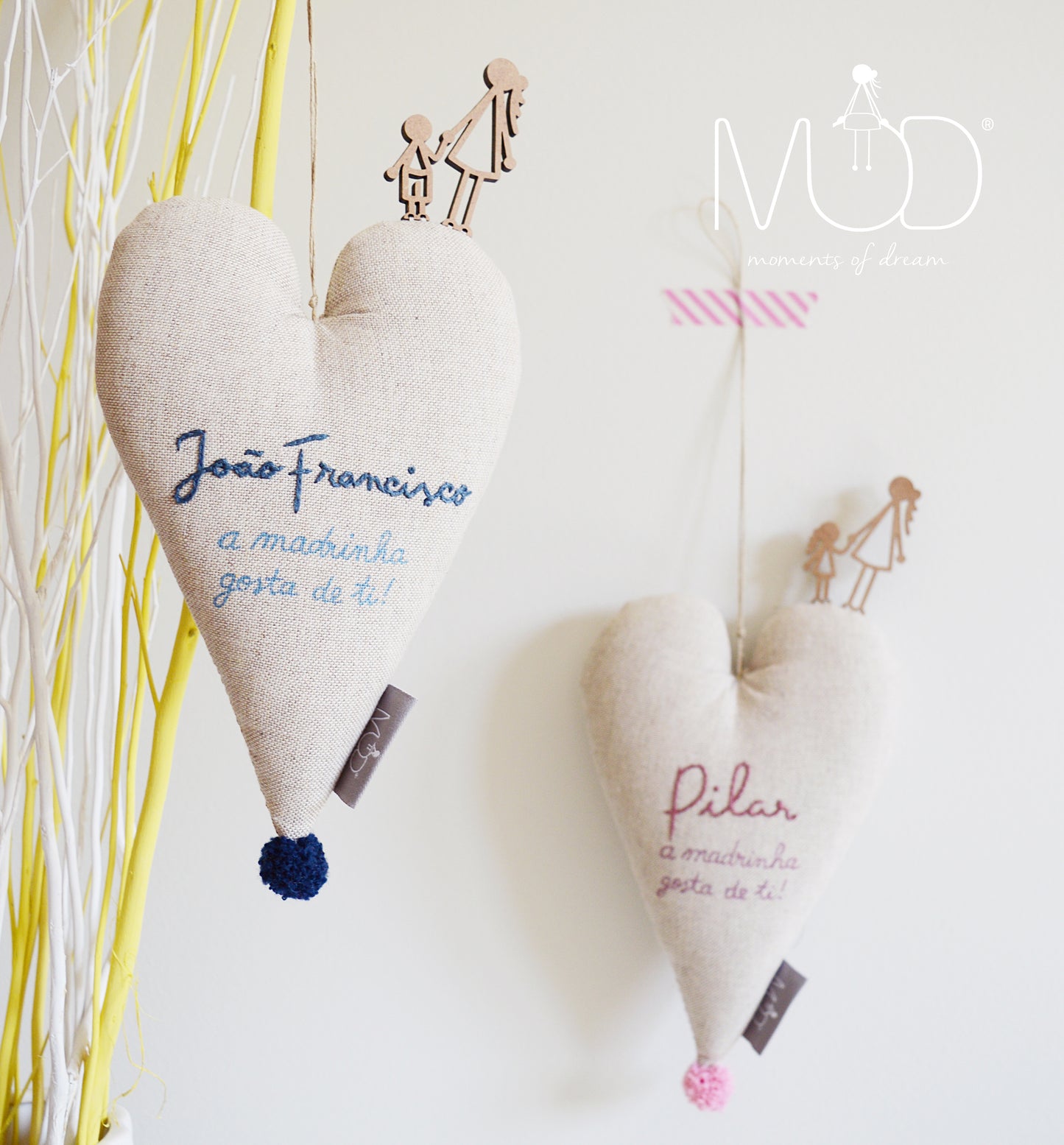 Corações " with <3 " - Especial Páscoa