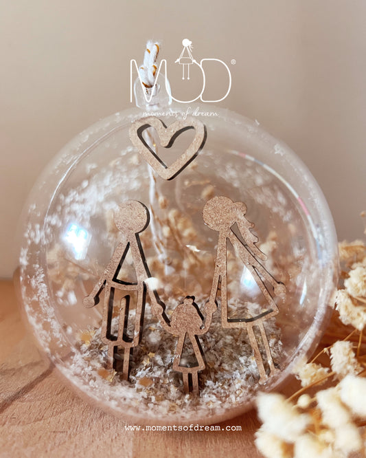 * Natal'25 * - Bola Cristal Família