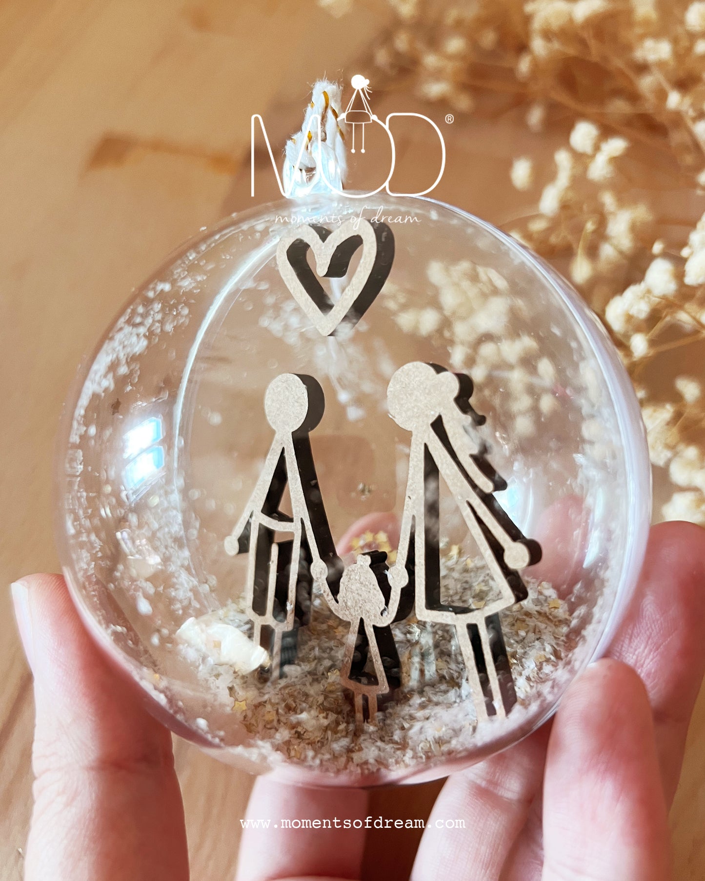 * Natal'25 * - Bola Cristal Família