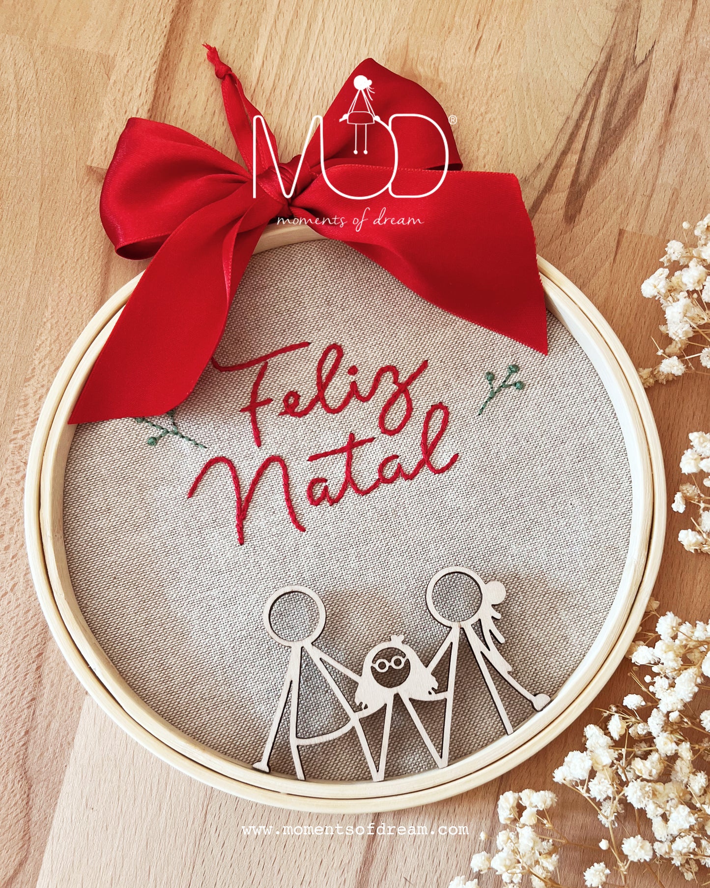 Bastidor Coroa da Natal' 25