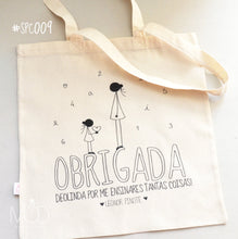 Carregar imagem no visualizador da galeria, Sacos tiracolo Educadoras | Tote bags