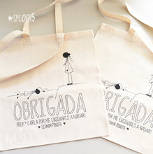 Carregar imagem no visualizador da galeria, Sacos tiracolo Educadoras | Tote bags