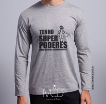 Carregar imagem no visualizador da galeria, Longsleeve &quot;Super Poderes&quot;