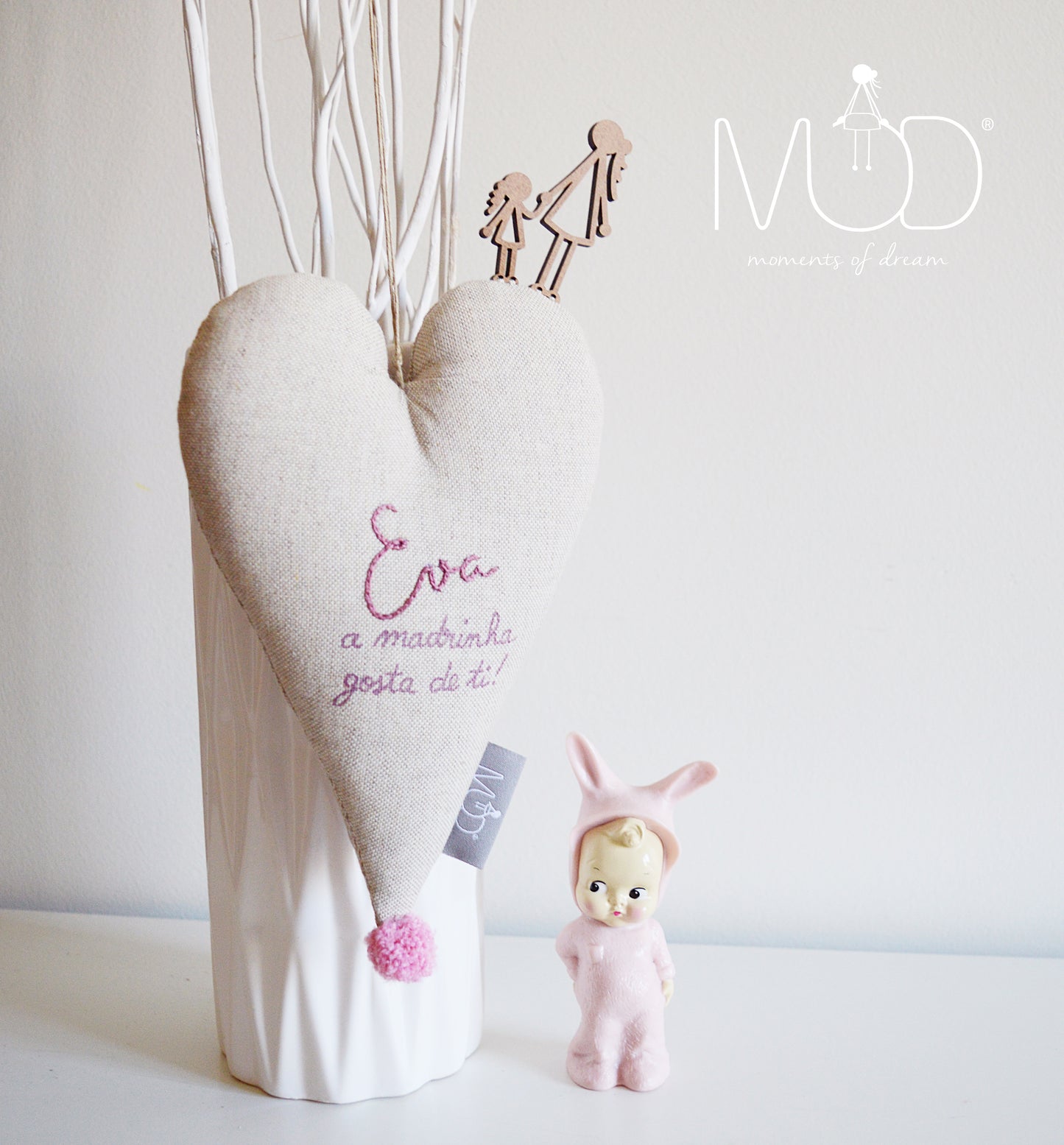 Corações " with <3 " - Especial Páscoa