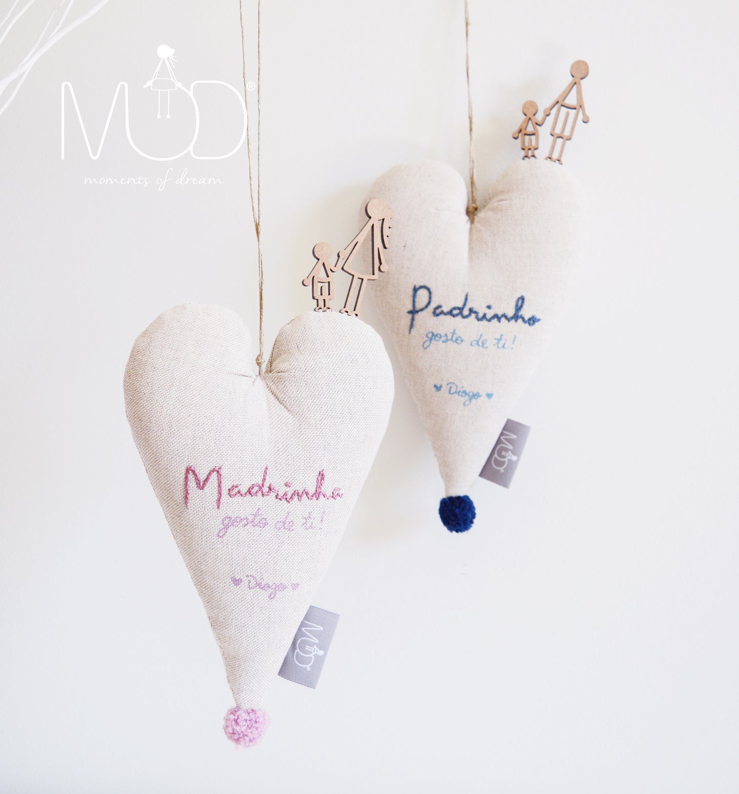 Corações " with <3 " - Especial Páscoa