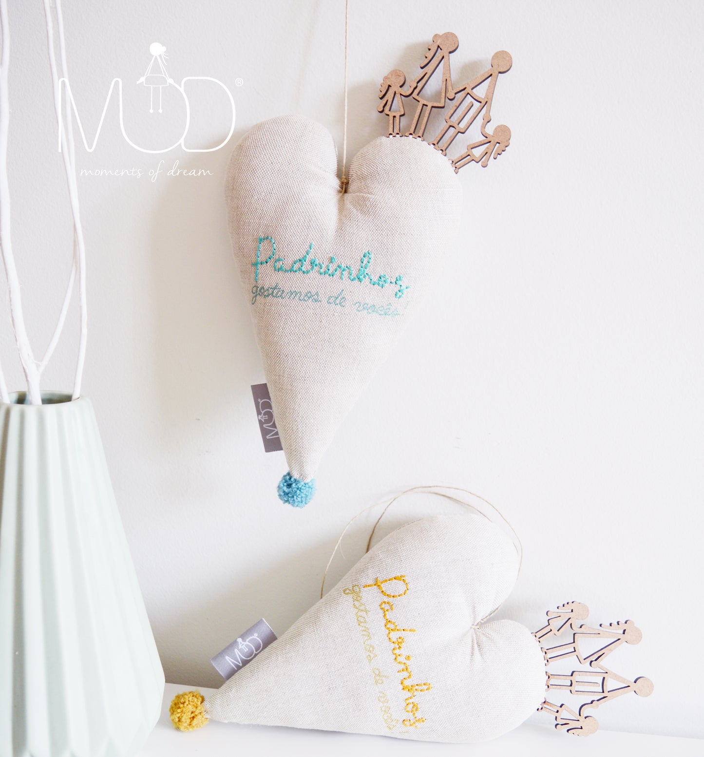 Corações " with <3 " - Especial Páscoa